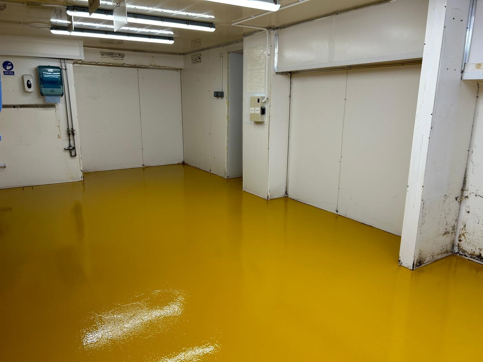 Manufacturing floor coating 6